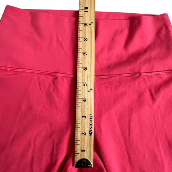 Athleta Womens Pink Mid Rise Transcend 7/8 Tight Medium - Picture 5 of 7
